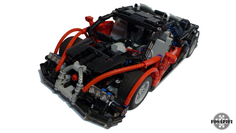 Bugatti Veyron 16.4 - LEGO Technic Creations by FOSAPIFI