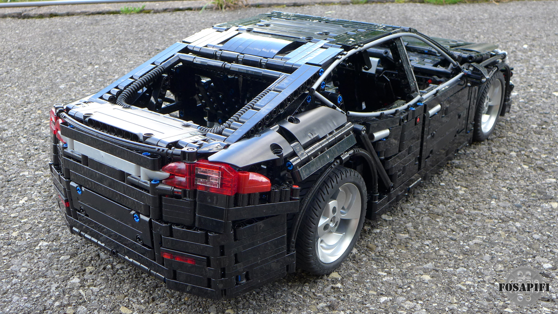 LEGO Technic Creations FOSAPIFI Tesla Model S 2016 | MOC